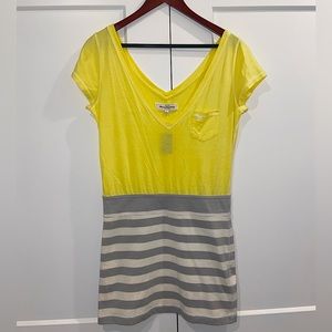 New Abercrombie & Fitch Women’s Striped Bodycon Dress Size Large
